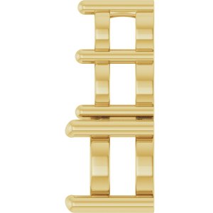 10K Yellow Gold 5.5 mm Round Pendant Mounting – image 6