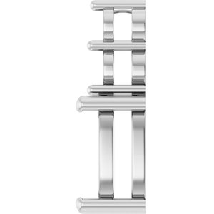 Sterling Silver 10x8 mm Elongated Cushion Pendant Mounting – image 6