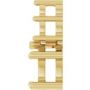 18K Yellow Gold 6.5x4.5 mm Pear Pendant Mounting – image 6