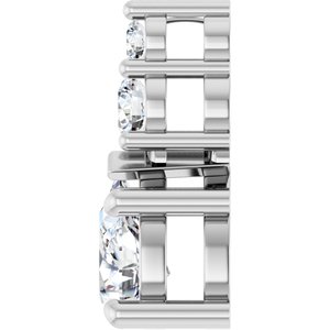 Platinum 6.5x4.5 mm Pear Pendant Mounting – image 5