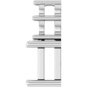 Platinum 6x4 mm Emerald Pendant Mounting – image 6