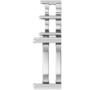 18K White Gold 12x10 mm Elongated Cushion Pendant Mounting – image 6