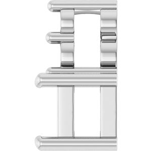 14K White Gold 3.25x3.25 mm Square Pendant Mounting – image 6