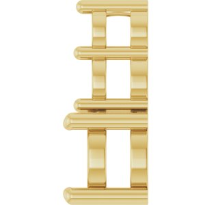 14K Yellow Gold 5.8 mm Round Pendant Mounting – image 6