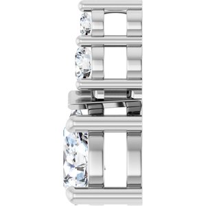 Continuum Sterling Silver 7x4.5 mm Pear Pendant Mounting – image 5