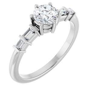 Platinum 5.2 mm Round Ring Mounting