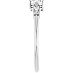 Sterling Silver 3.5x2 mm Marquise Ring Mounting – image 7