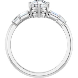 Platinum 5.8 mm Round Ring Mounting – image 3