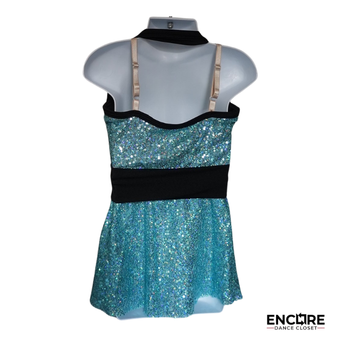 Turquoise Sequin Jazz Top