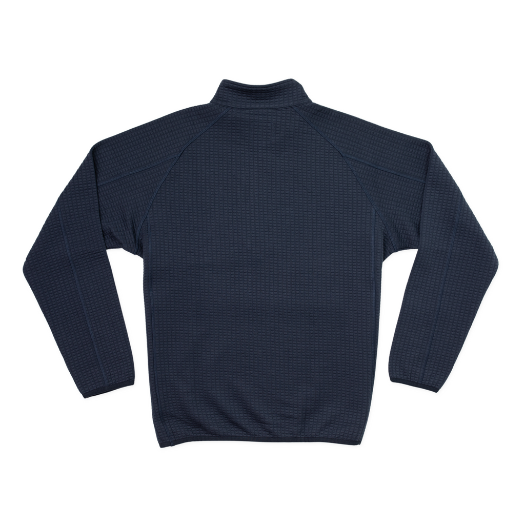 Men's Waffle 1/4 Zip Pullover (Navy)