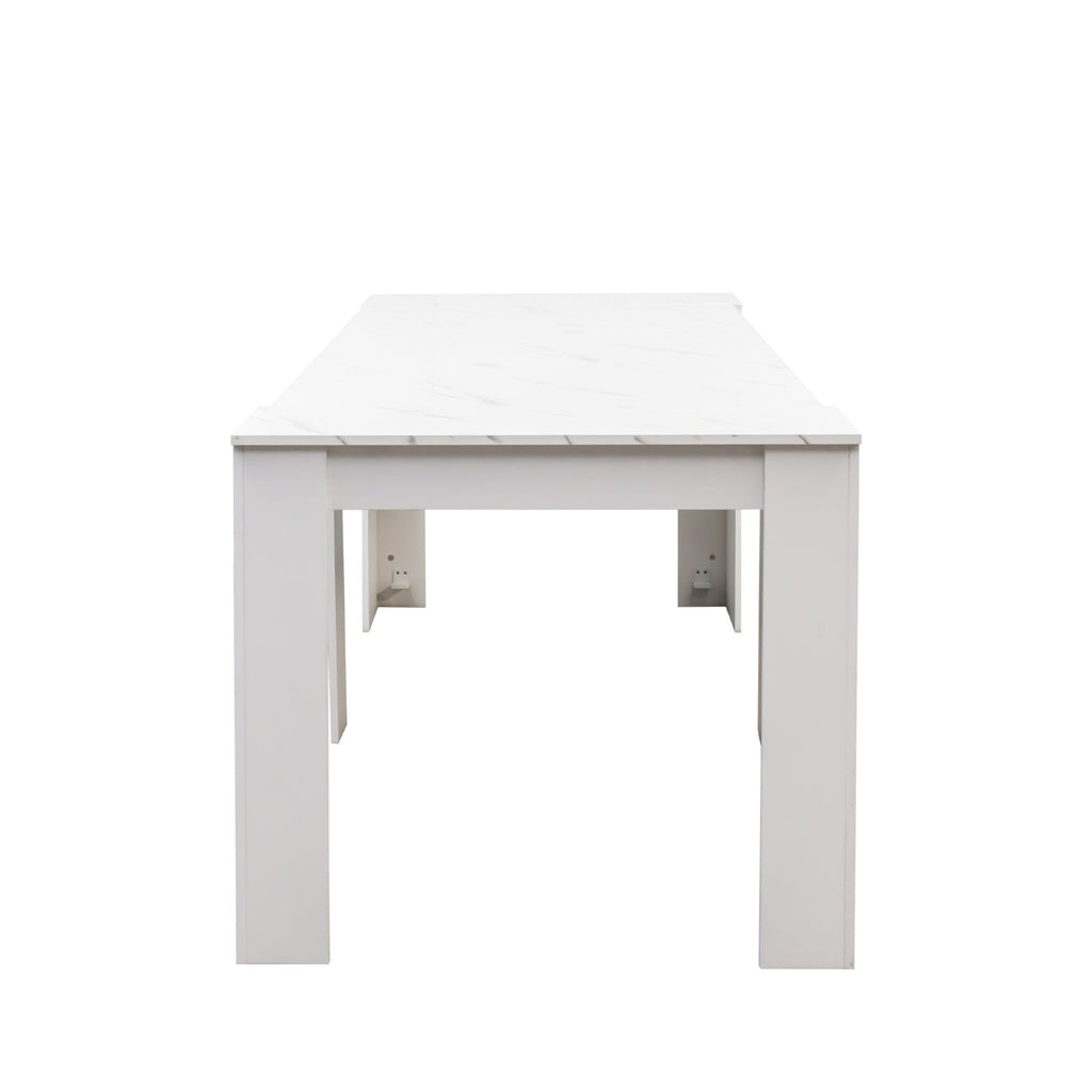Multifunctional extendable console table