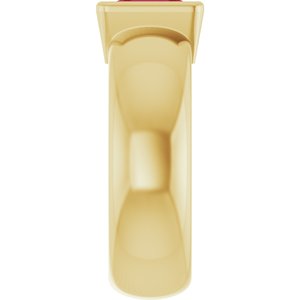 14K Yellow Gold Lab-Grown Ruby Lightweight Ring – image 4