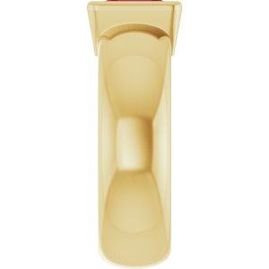 14K Yellow Gold Lab-Grown Ruby Lightweight Ring – image 4