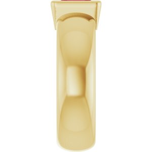 14K Yellow Gold Lab-Grown Ruby Lightweight Ring – image 4