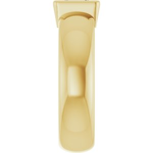 14K Yellow Gold 5/8 CT Lab-Grown Diamond Lightweight Ring – image 4
