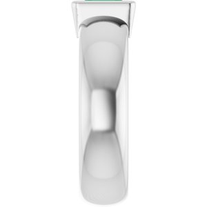 14K White Gold Lab-Grown Emerald Lightweight Ring – image 4