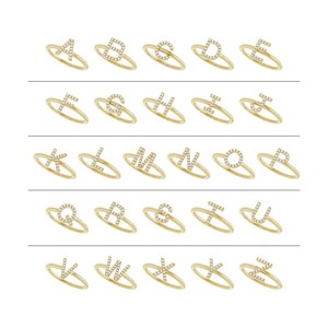 Accented Initial Ring