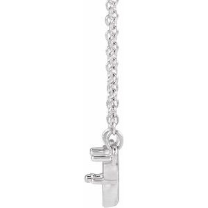 10K White Gold Accented 18" Necklace Mounting for 6 mm Pearl – image 8