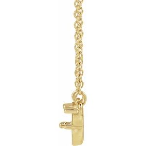 14K Yellow Gold Accented 18" Necklace Mounting for 6 mm Pearl – image 8
