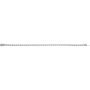 14K White Gold 10 CTW Lab-Grown Diamond Lightweight Line 7" Bracelet – image 4