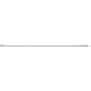 14K White Gold 7 CTW Lab-Grown Diamond Lightweight Line 7" Bracelet – image 4