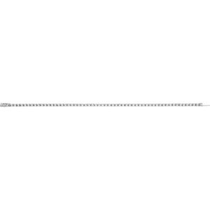 14K White Gold 4 CTW Lab-Grown Diamond Lightweight Line 7" Bracelet – image 4