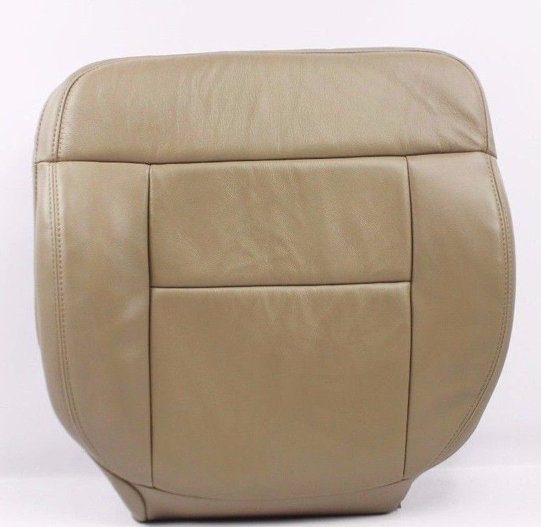 2005-2008 Ford F150 Lariat Seat Cover in Tan: Choose Leather or Vinyl