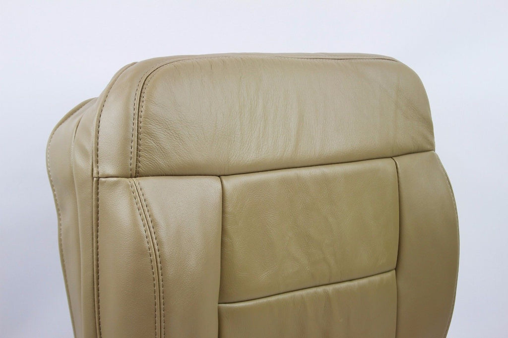 2005-2008 Ford F150 Lariat Seat Cover in Tan: Choose Leather or Vinyl