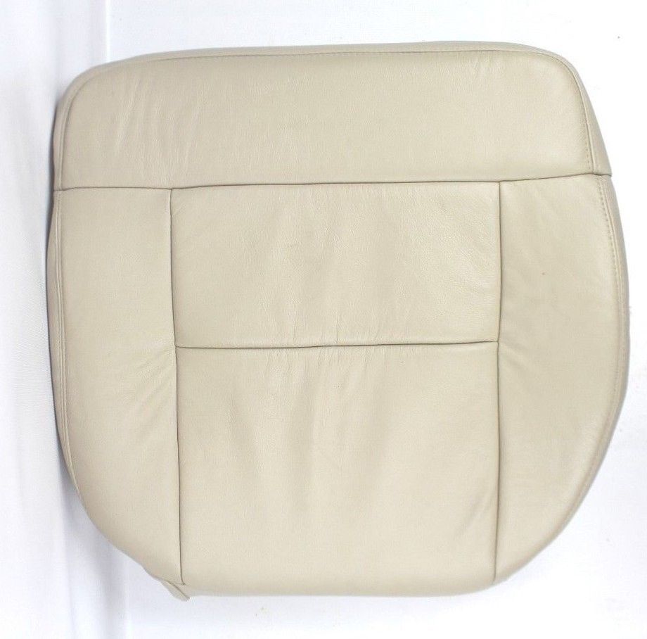 2004 Ford F150 Seat Cover in Light Parchment Tan: Choose Leather or Vinyl