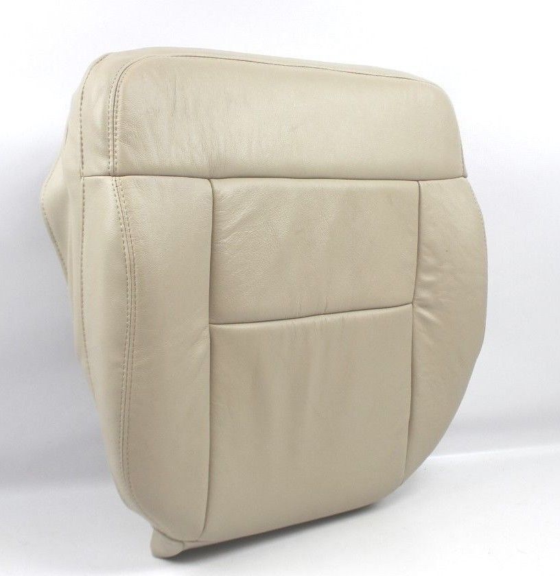 2004 Ford F150 Seat Cover in Light Parchment Tan: Choose Leather or Vinyl