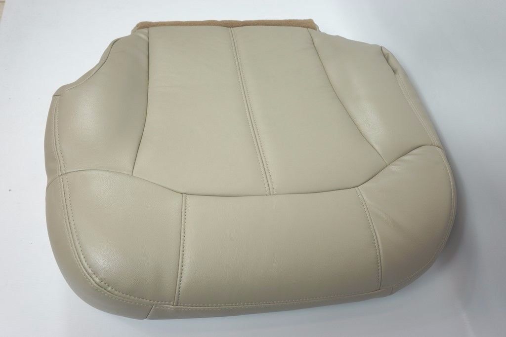 2000 2001 2002 Chevrolet Tahoe Suburban Seat Cover Light Tan: Choose Leather or Vinyl