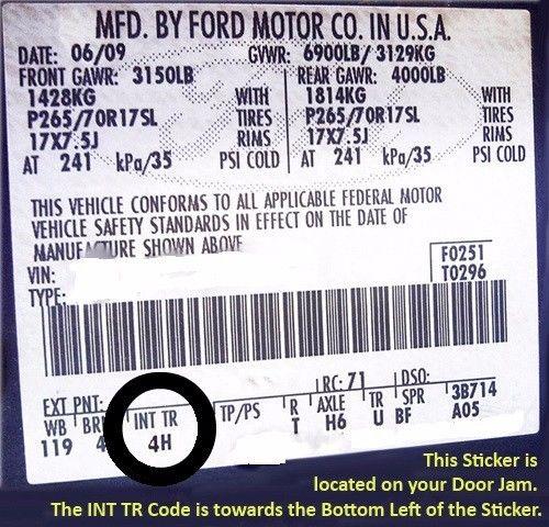 2002 To 2007 Ford F250 F350 Lariat Driver Bottom Seat Cover Tan Color Vinyl