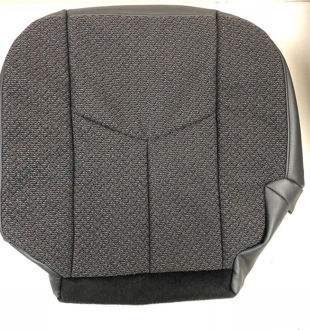 2003-2004-2005-2006- 2007 Chevy Silverado Driver/Passenger Bottom Cloth Seat Cover Dark Gray