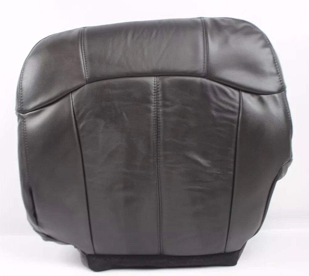 2000-2001-2002 Chevy Silverado Seat Cover in Dark Gray: Choose Leather or Vinyl