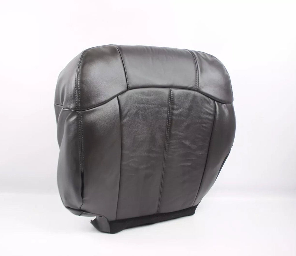 2000-2001-2002 Chevy Silverado Seat Cover in Dark Gray: Choose Leather or Vinyl