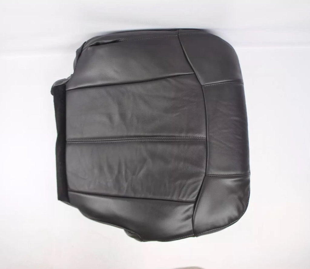 2000-2001-2002 Chevy Silverado Seat Cover in Dark Gray: Choose Leather or Vinyl