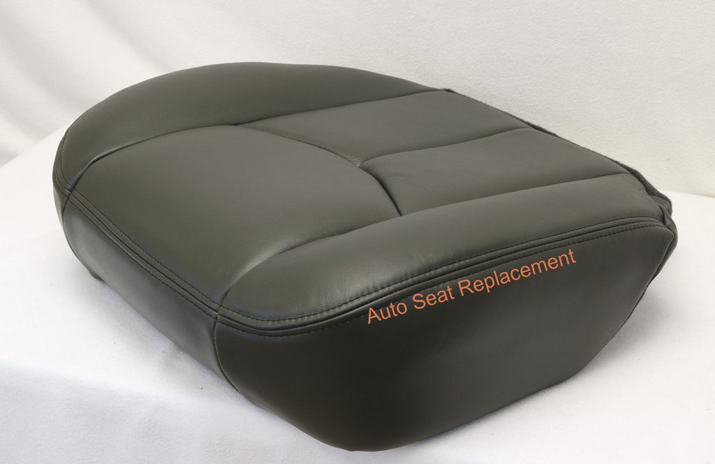 2003 2004 2005 2006 Chevy Avalanche Driver Passenger Bottom Seat Cover Dark Gray