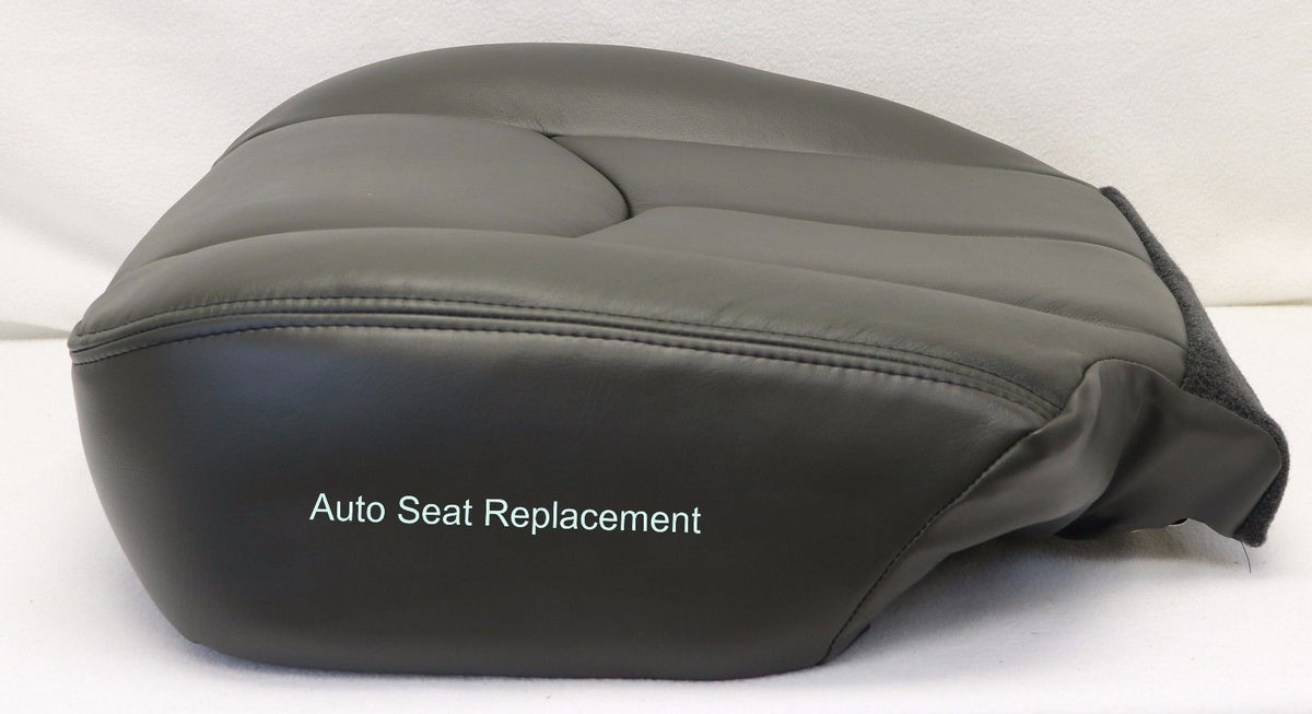 2003 2004 2005 2006 Chevy Avalanche Driver Passenger Bottom Seat Cover Dark Gray