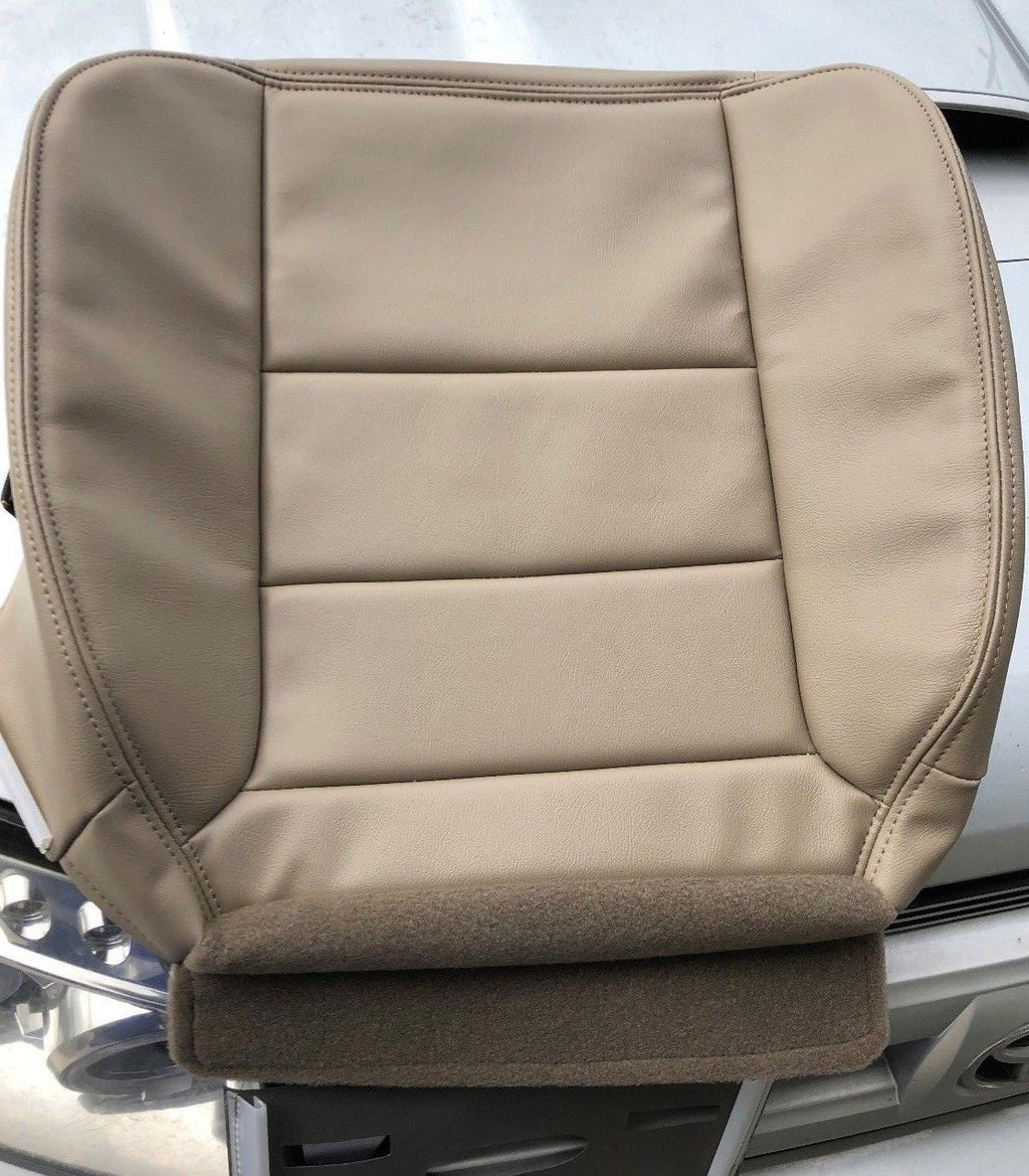 2005 2006 2007 Ford F250 F350 Lariat Extended Cab-Passenger Bottom Seat Cover-Tan