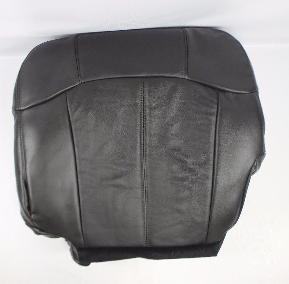 2000 2001 2002 Chevy Silverado 1500 2500 3500 Driver Bottom Seat Cover Dark Gray