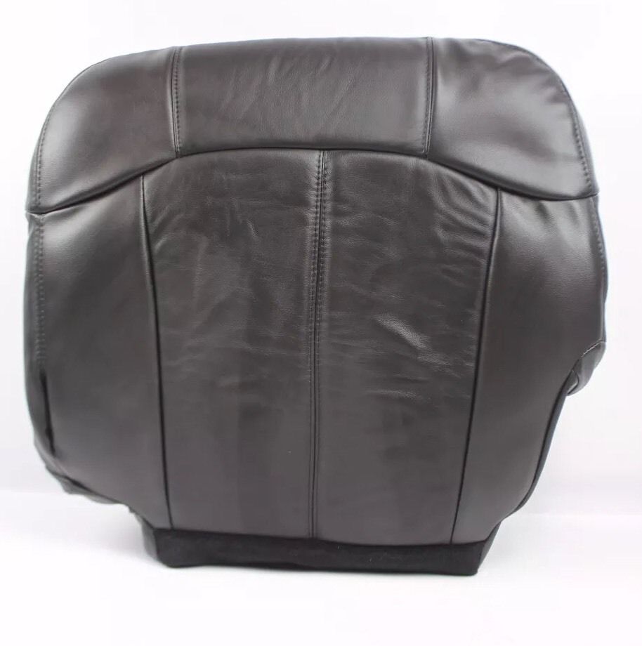 2000 2001 2002 Chevy Silverado 1500 2500 3500 Driver Bottom Seat Cover Dark Gray