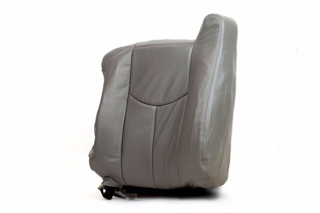 2003 2004 2005 2006 GMC Yukon Top Lean Back Leather Seat Covers Gray# 922 Pewter