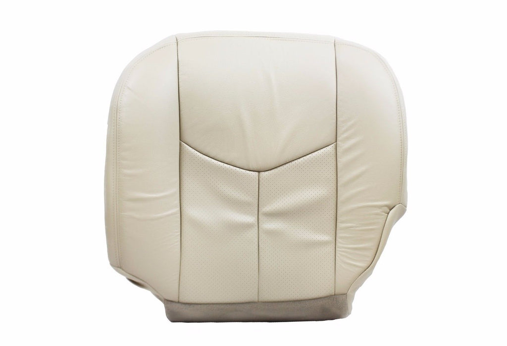 2003 2004 2005  Cadillac Escalade Driver Side Bottom Leather Seat Cover Tan #152