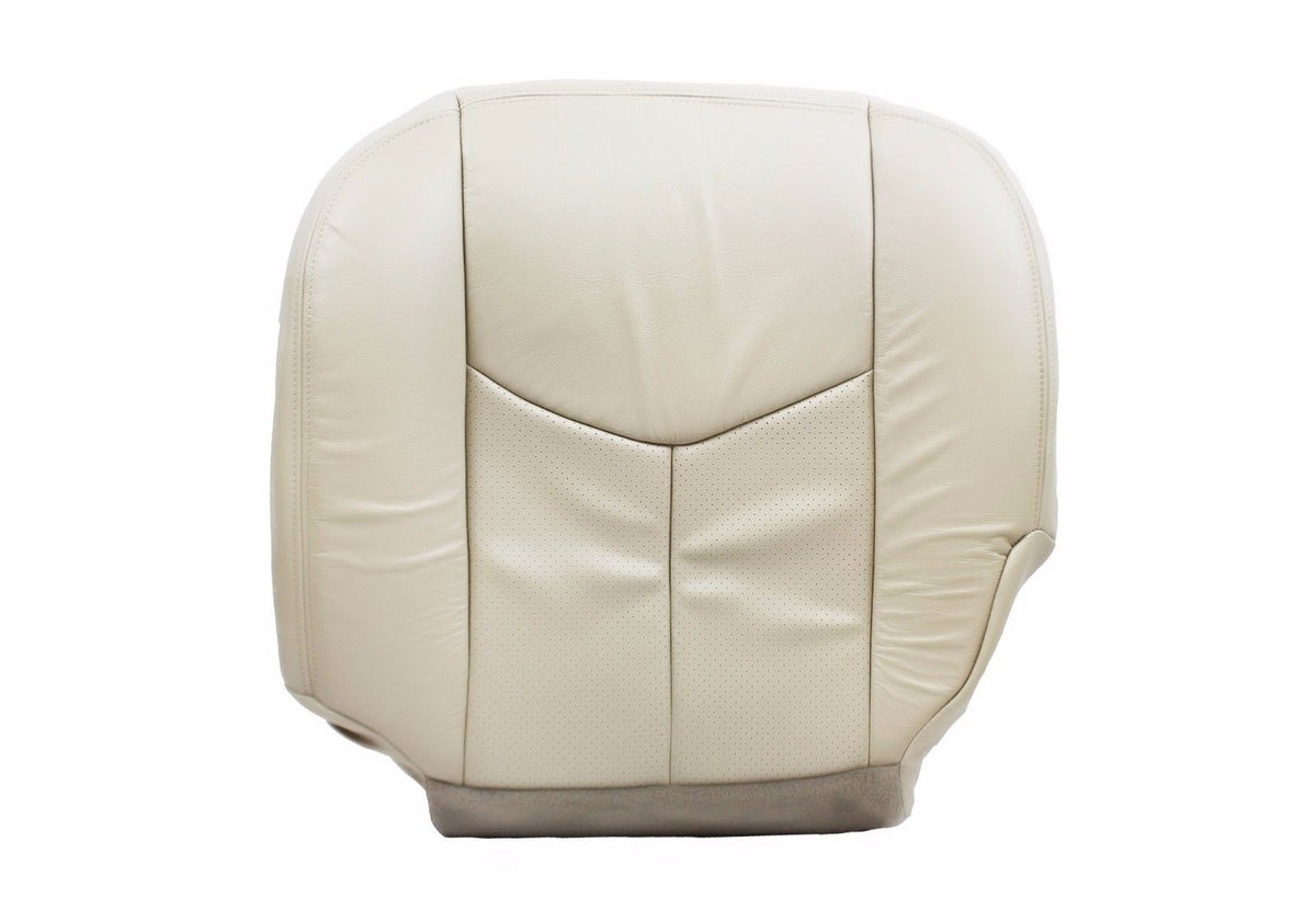 2003 2004 2005  Cadillac Escalade Driver Side Bottom Leather Seat Cover Tan #152