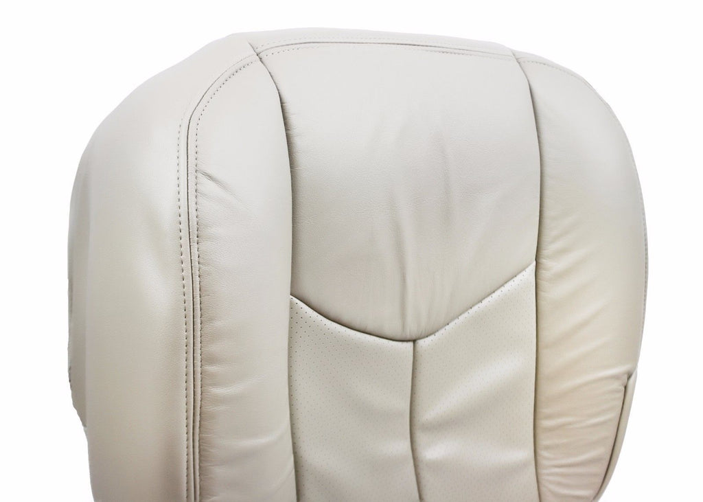 2003 2004 2005  Cadillac Escalade Driver Side Bottom Leather Seat Cover Tan #152