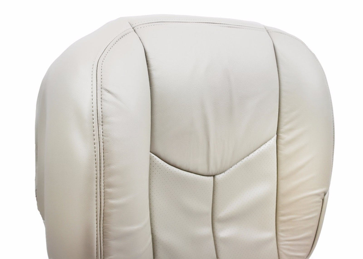 2003 2004 2005  Cadillac Escalade Driver Side Bottom Leather Seat Cover Tan #152