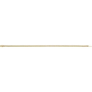 14K Yellow Gold 3 CTW Lab-Grown Diamond Lightweight Line 7" Bracelet – image 4