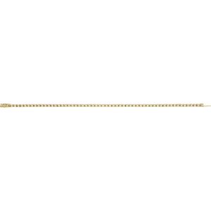 14K Yellow Gold 4 CTW Lab-Grown Diamond Lightweight Line 7" Bracelet – image 4