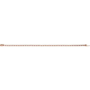 14K Rose Gold 7 CTW Lab-Grown Diamond Lightweight Line 7" Bracelet – image 4