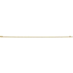 14K Yellow Gold 1 CTW Lab-Grown Diamond Lightweight Line 7" Bracelet – image 4